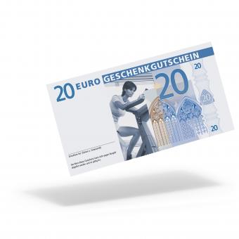 Euro-Geschenkgutschein "Fitness" mit 20,- Euro 
